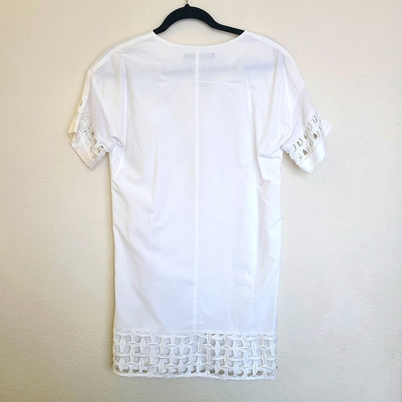 Zara Basic shirt sleeves white dress XS - Picture 2 of 7